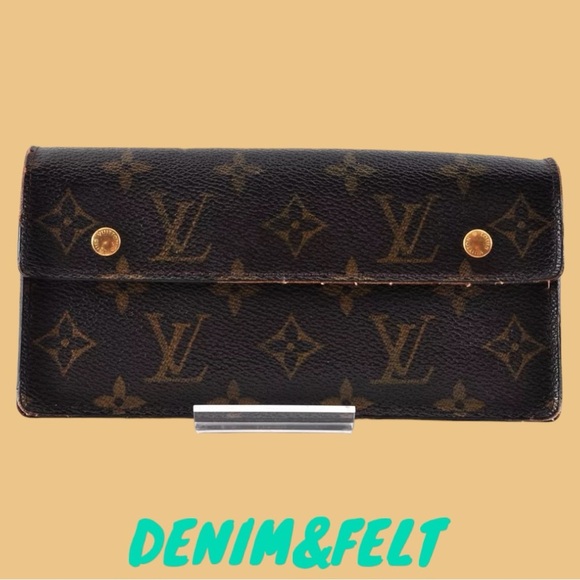 🤎Louis Vuitton LV Joséphine Monogram Leather Long Zip Around Wallet | PRELOVED! - Picture 1 of 11